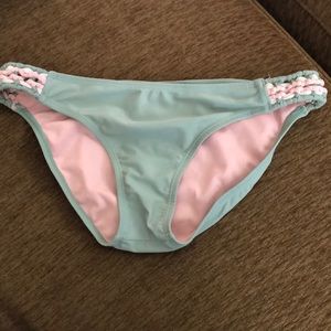 Army Green/Pink Swim Bottoms
